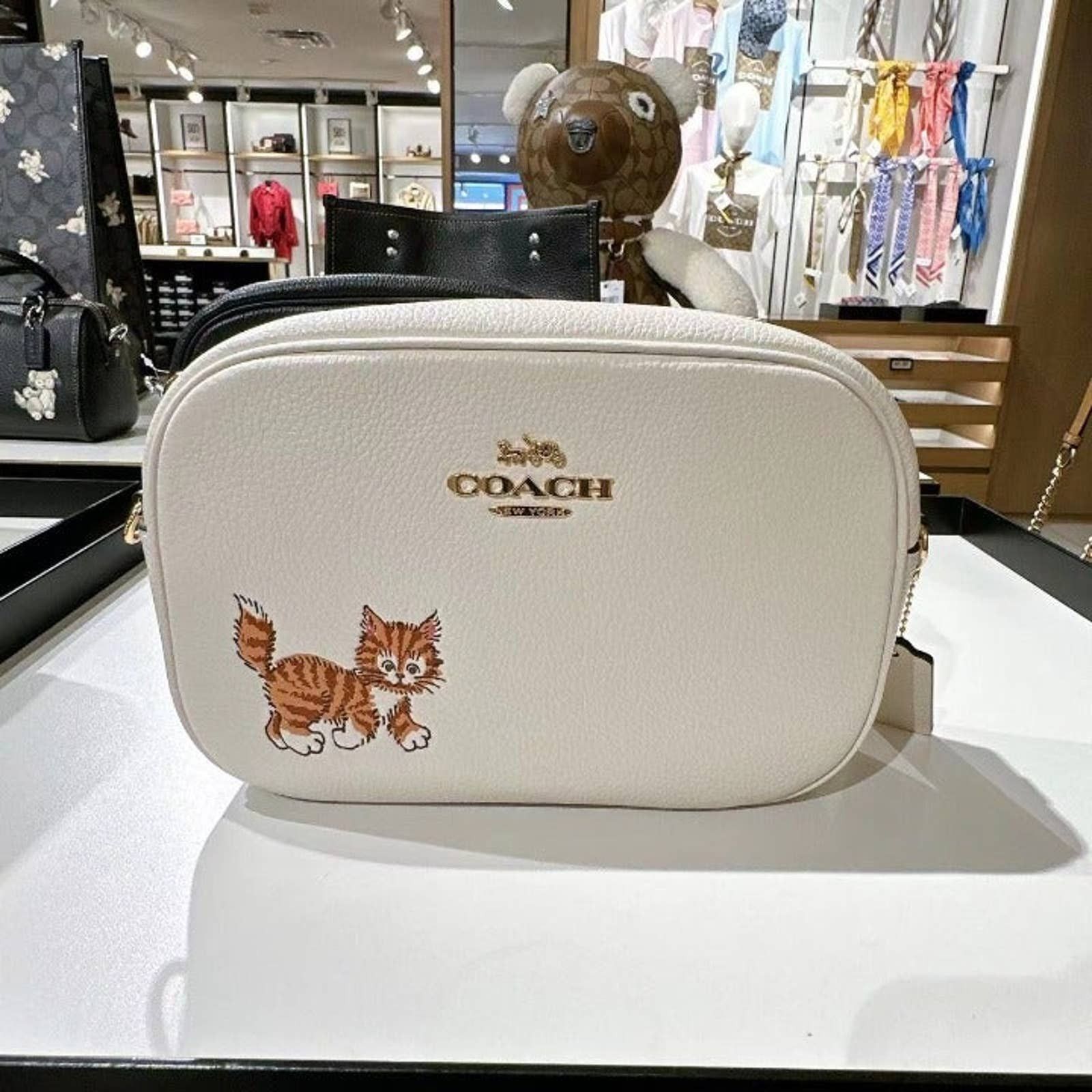 Coach Jamie Camera Bag With Dancing 2024 Kitten