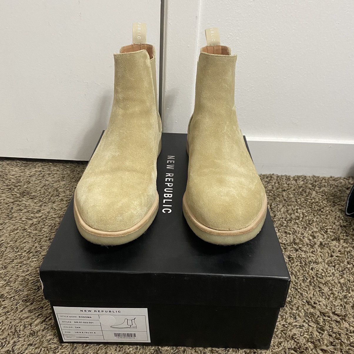 New republic boots clearance