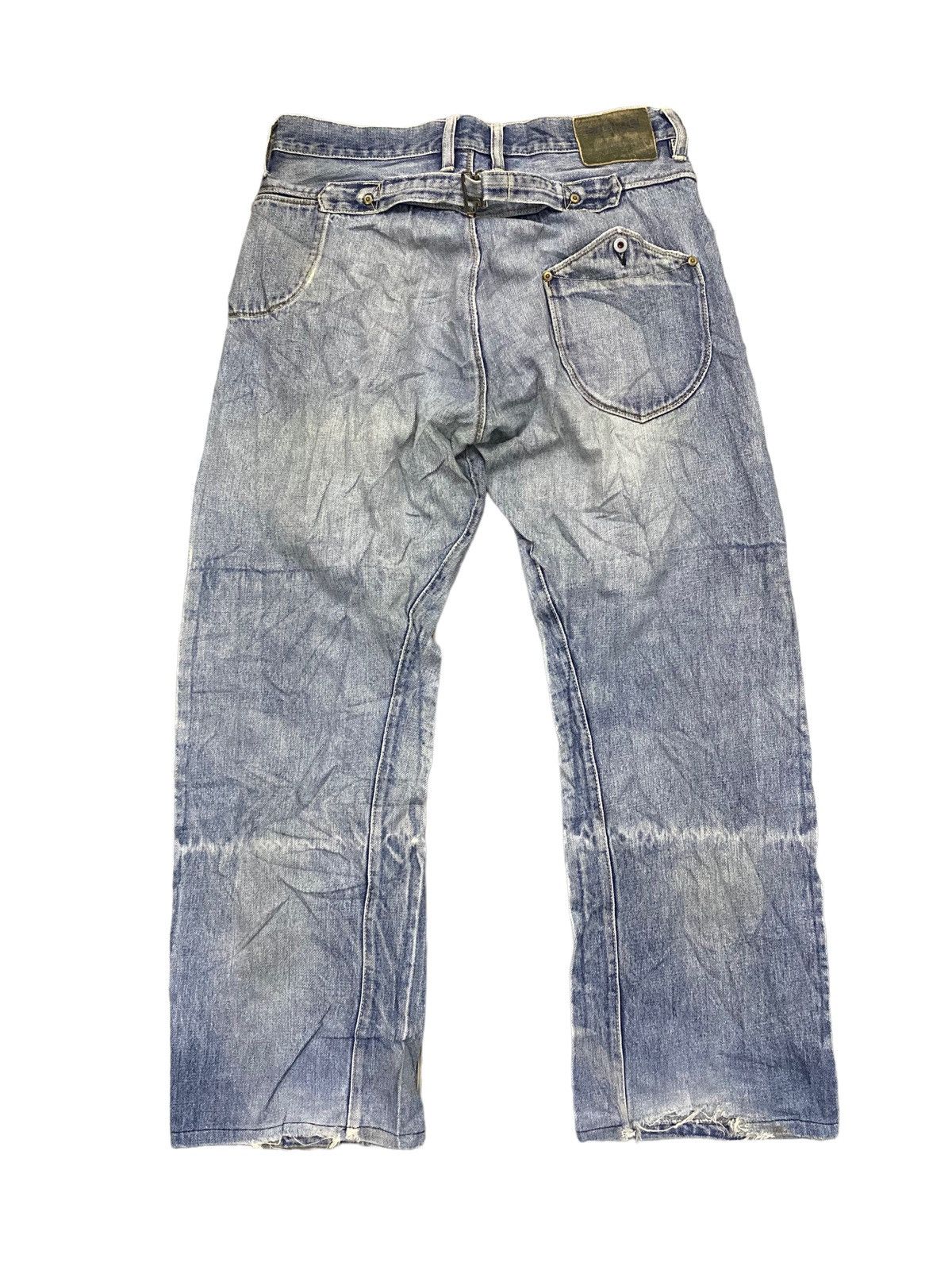Japanese Brand Rare ONE TRUE SAXON japan buckle back jeans Size US 31 - 1 Thumbnail
