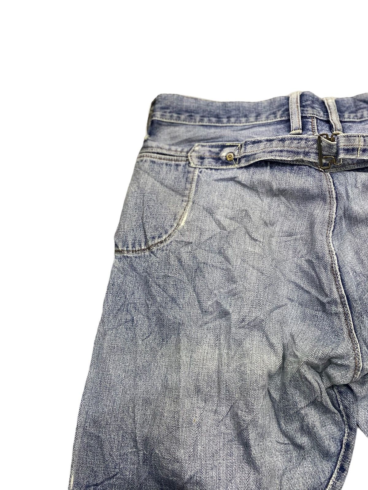 Japanese Brand Rare ONE TRUE SAXON japan buckle back jeans Size US 31 - 4 Thumbnail