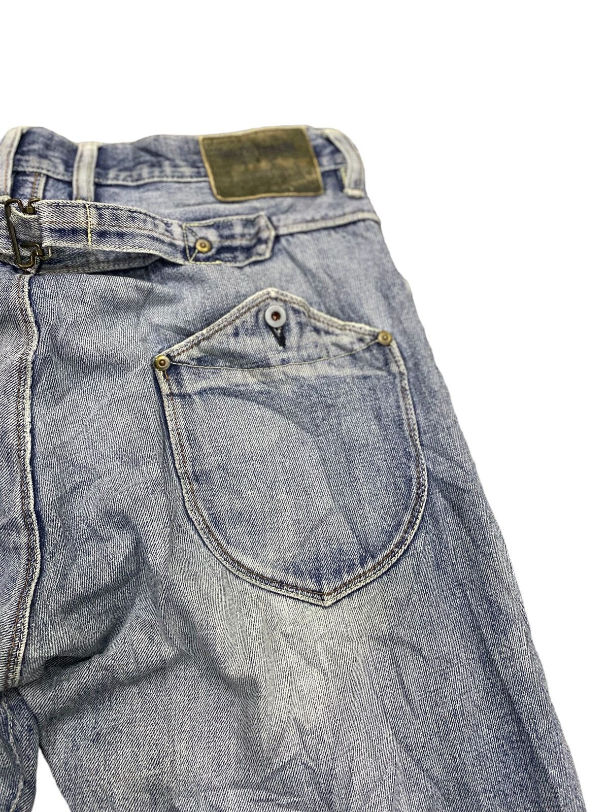 Japanese Brand Rare ONE TRUE SAXON japan buckle back jeans Size US 31 - 2 Thumbnail