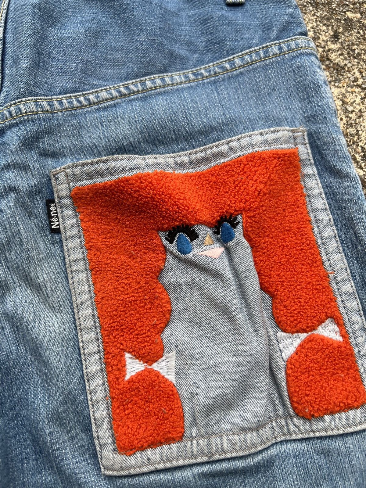 Ne-Net Ne-net Denim By Issey Miyaki Size US 29 - 3 Thumbnail