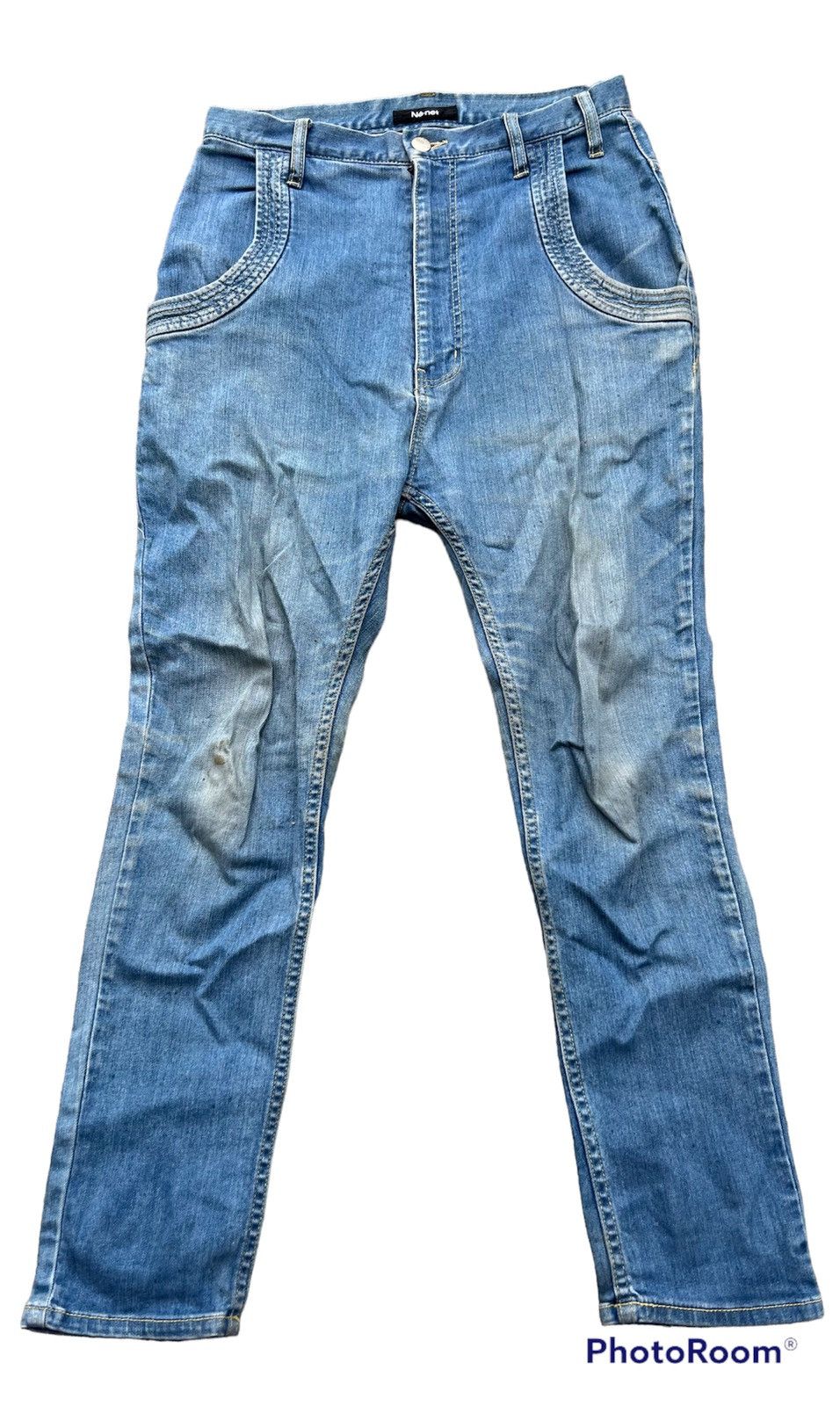 Ne-Net Ne-net Denim By Issey Miyaki Size US 29 - 2 Thumbnail