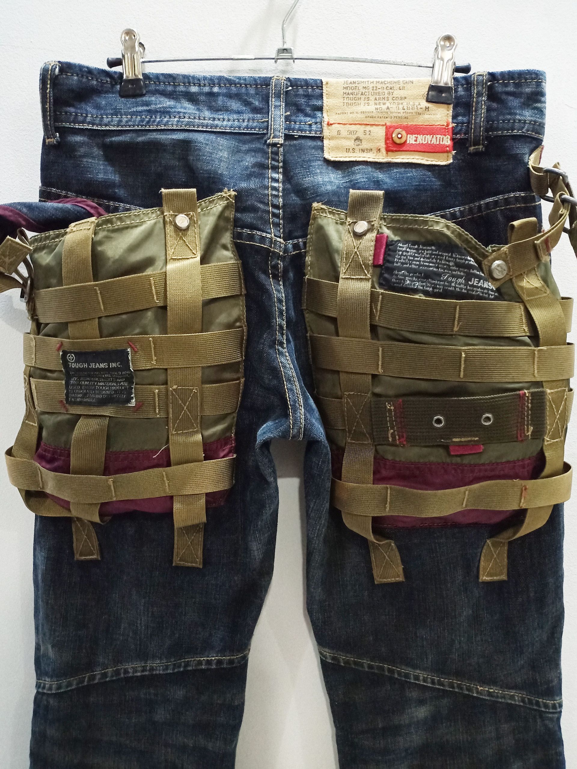 Japanese Brand × Military × Rare Rare Tough Jeansmith Machine Gun 