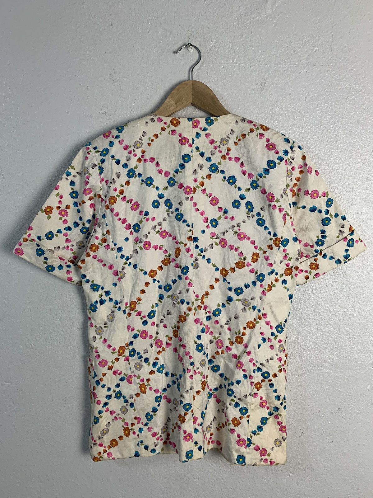 Christian Dior Monsieur Christian Dior Pret A Porter Floral Jacket Size S / US 4 / IT 40 - 9 Thumbnail