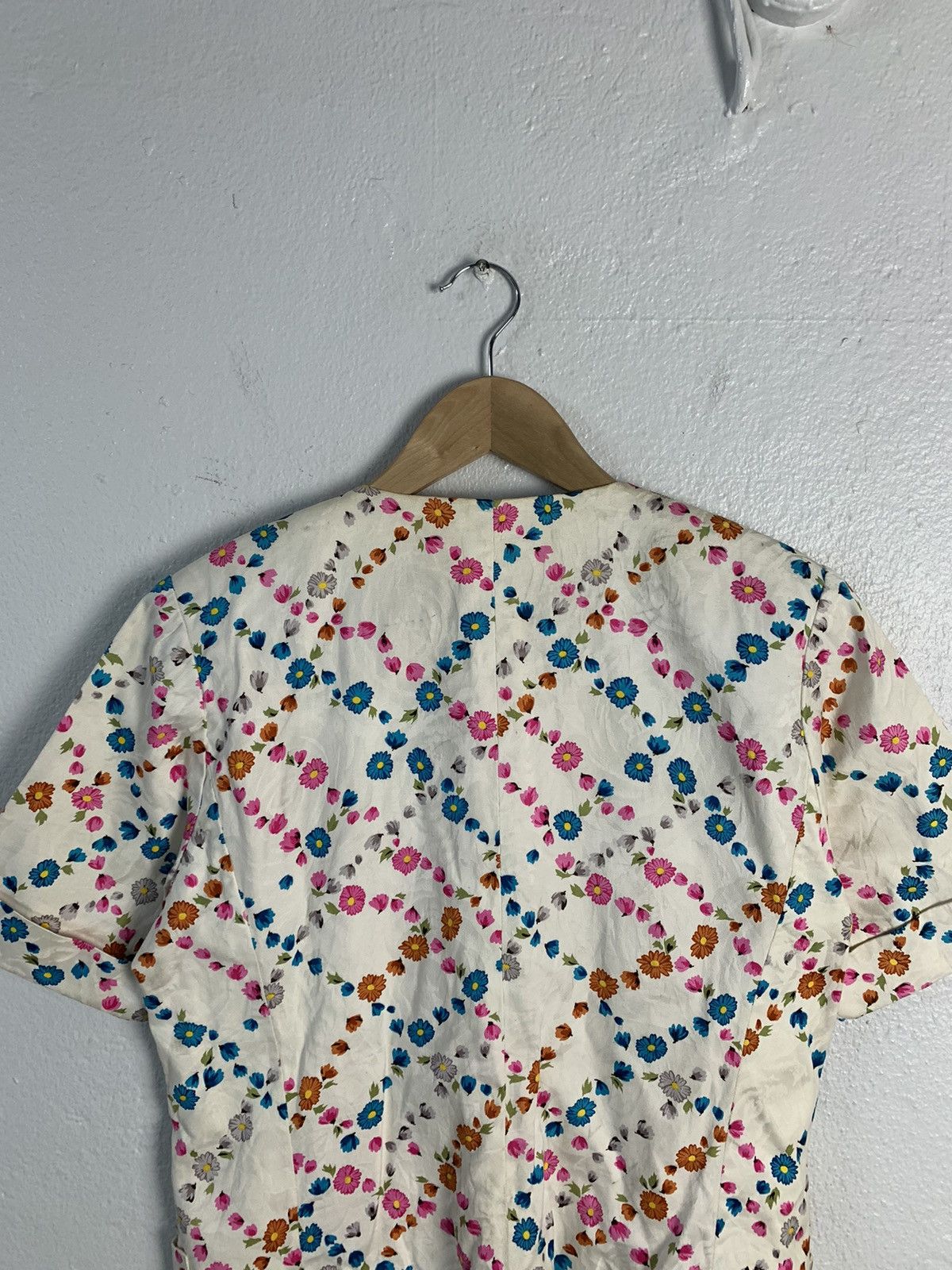 Christian Dior Monsieur Christian Dior Pret A Porter Floral Jacket Size S / US 4 / IT 40 - 12 Thumbnail