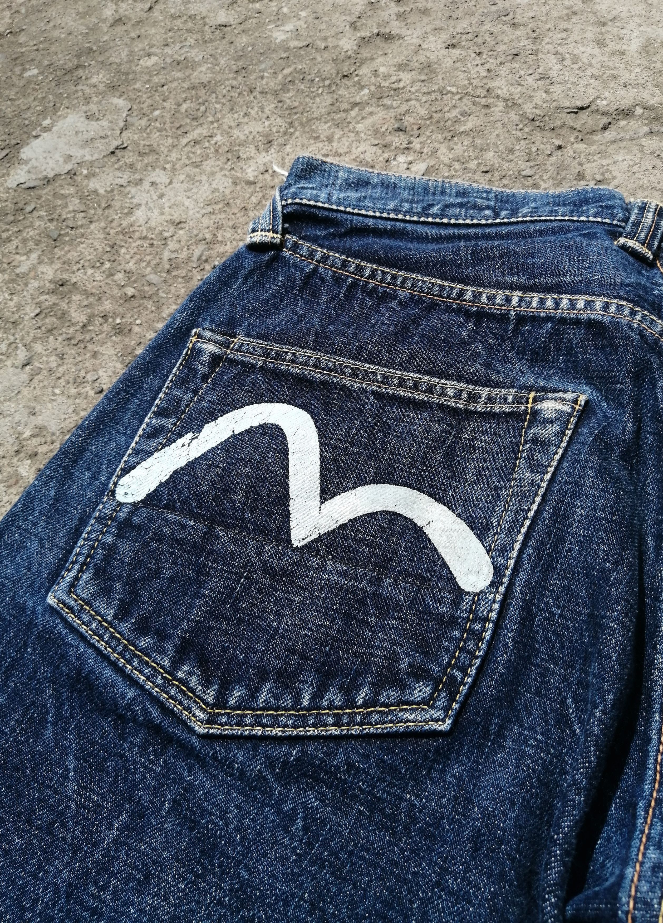 Evisu Vintage 2000 Selvedge Jeans Size US 28 / EU 44 - 4 Thumbnail