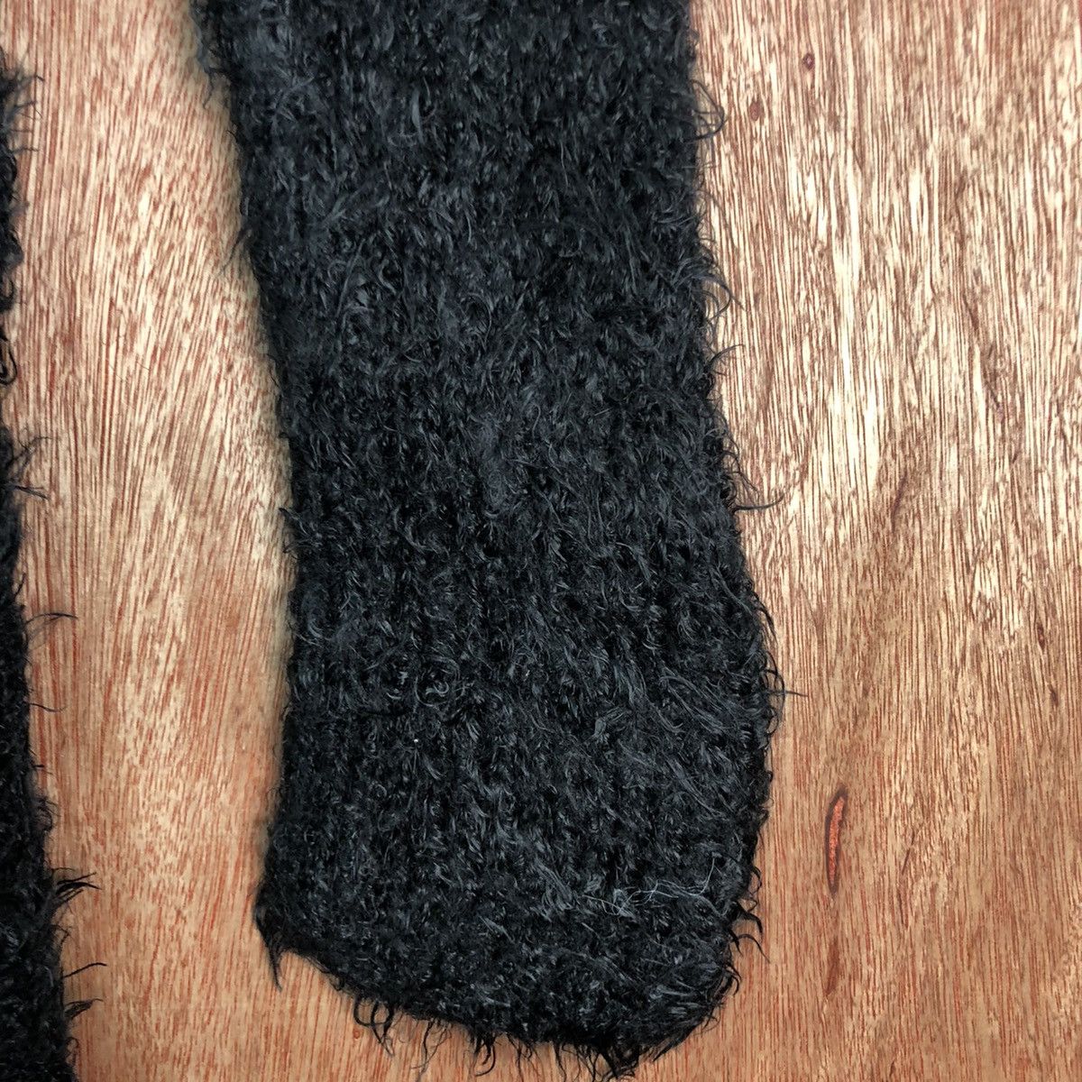 DLL Rienda Black Mohair Shag Shaggy KNitwear #c233