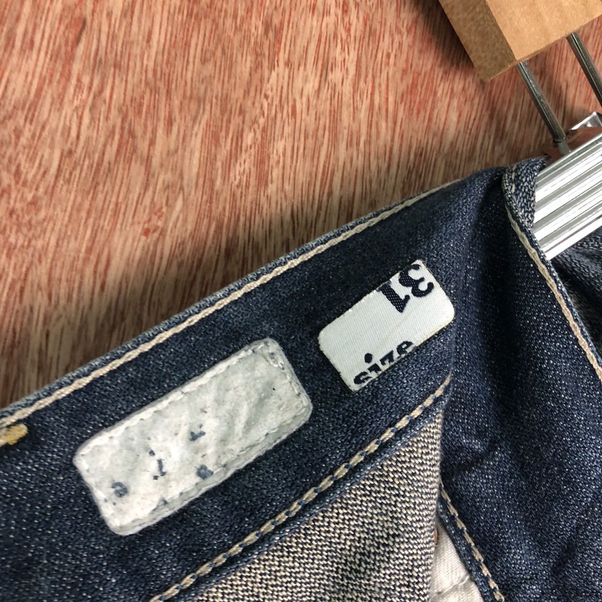 Energie DLL Energie sixty Blue distressed Denim Jeans Pants #c123 Size US 31 - 11 Thumbnail
