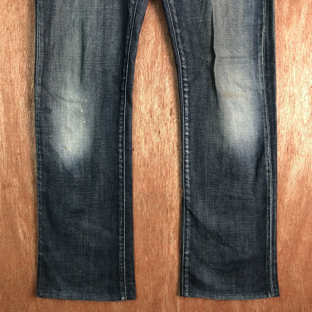 Energie DLL Energie sixty Blue distressed Denim Jeans Pants #c123 Size US 31 - 3 Thumbnail