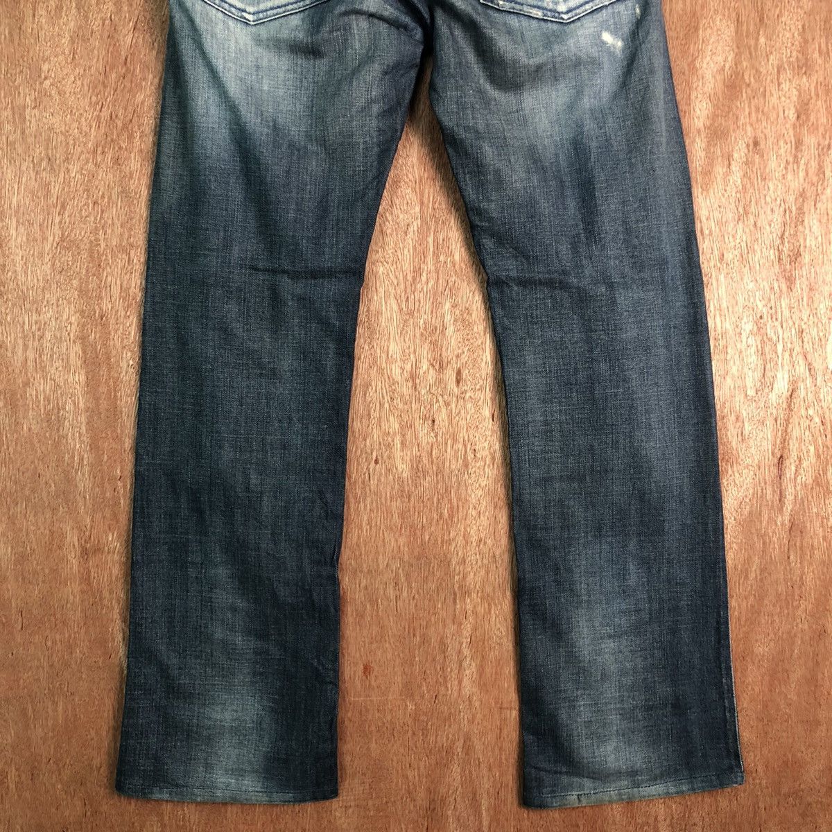 Energie DLL Energie sixty Blue distressed Denim Jeans Pants #c123 Size US 31 - 8 Thumbnail