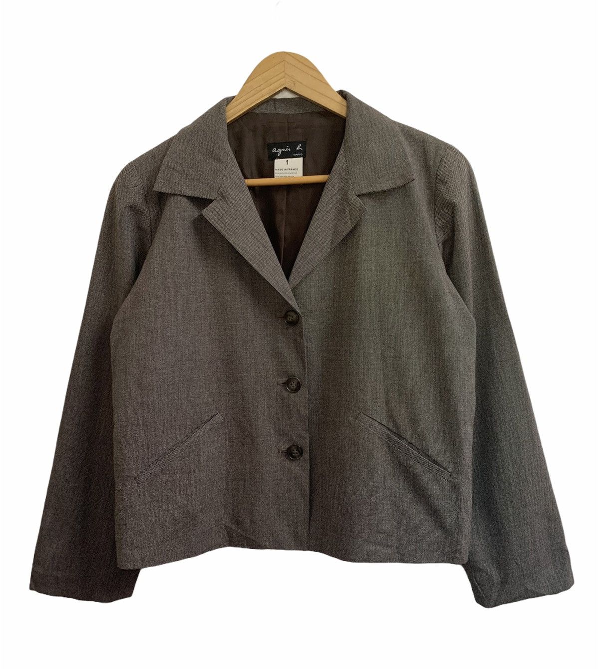 agnes b. Agnes B. Crop Button Jacket Size M / US 6-8 / IT 42-44 - 1 Thumbnail
