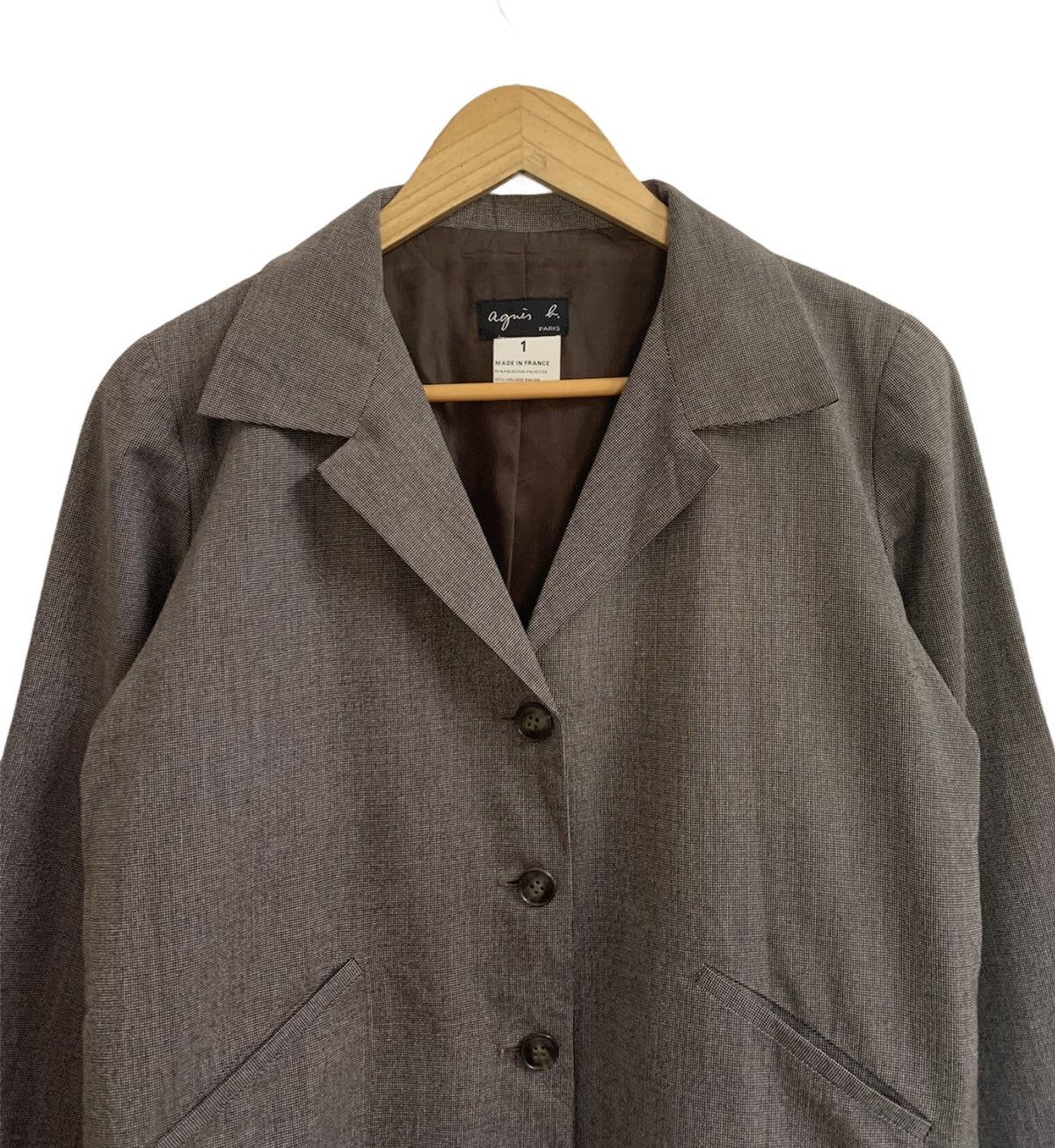 agnes b. Agnes B. Crop Button Jacket Size M / US 6-8 / IT 42-44 - 3 Thumbnail