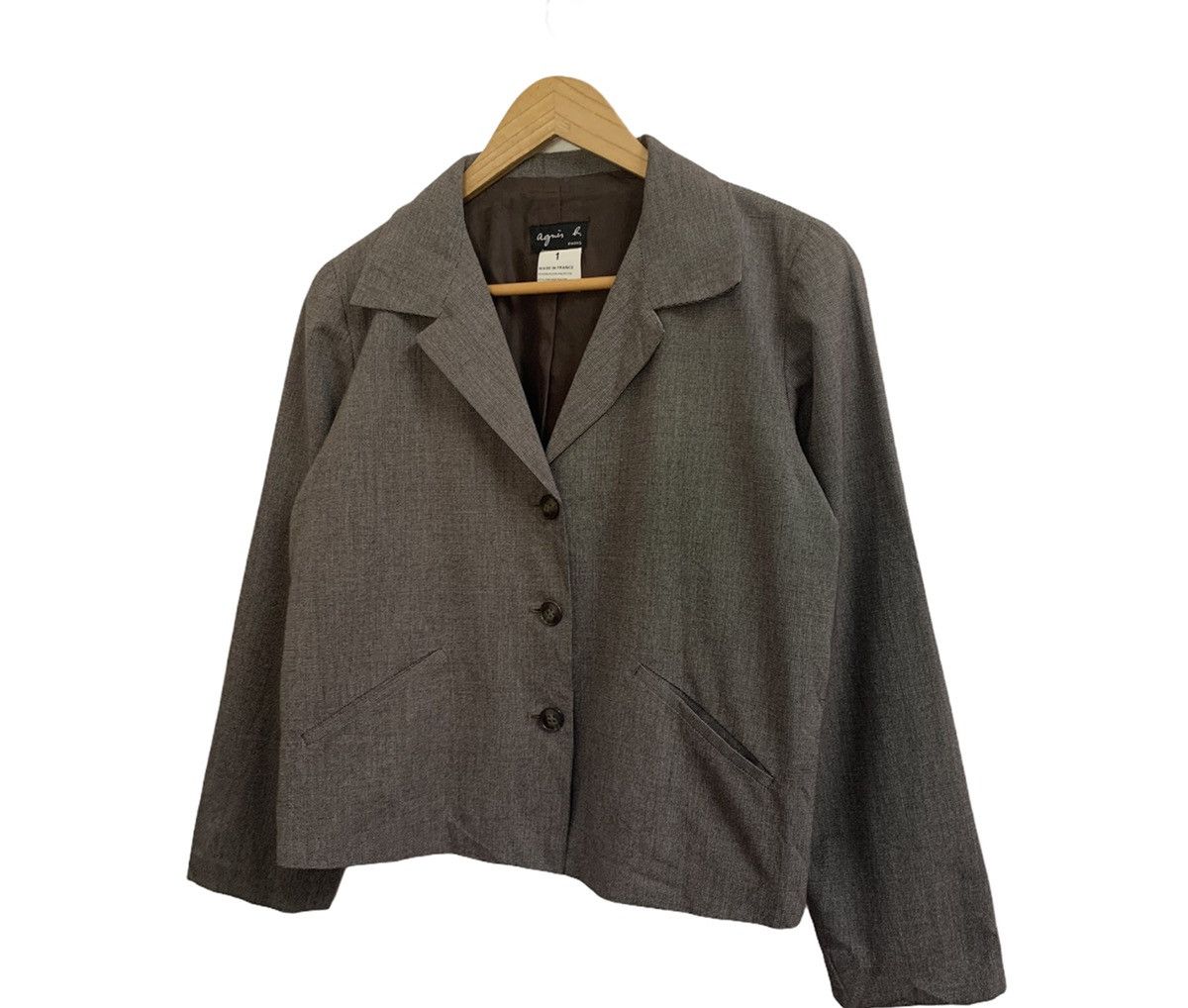 agnes b. Agnes B. Crop Button Jacket Size M / US 6-8 / IT 42-44 - 2 Thumbnail