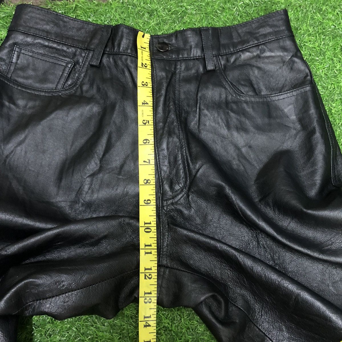 Genuine Leather Vintage BXBK Leather Pants Size US 30 / EU 46 - 10 Thumbnail