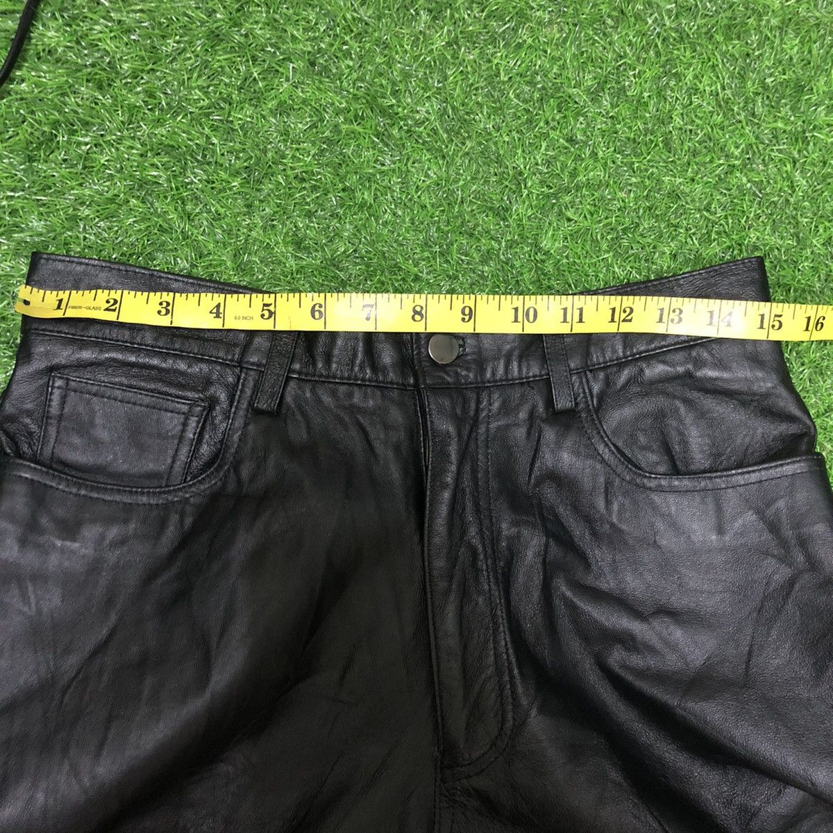Genuine Leather Vintage BXBK Leather Pants Size US 30 / EU 46 - 9 Thumbnail
