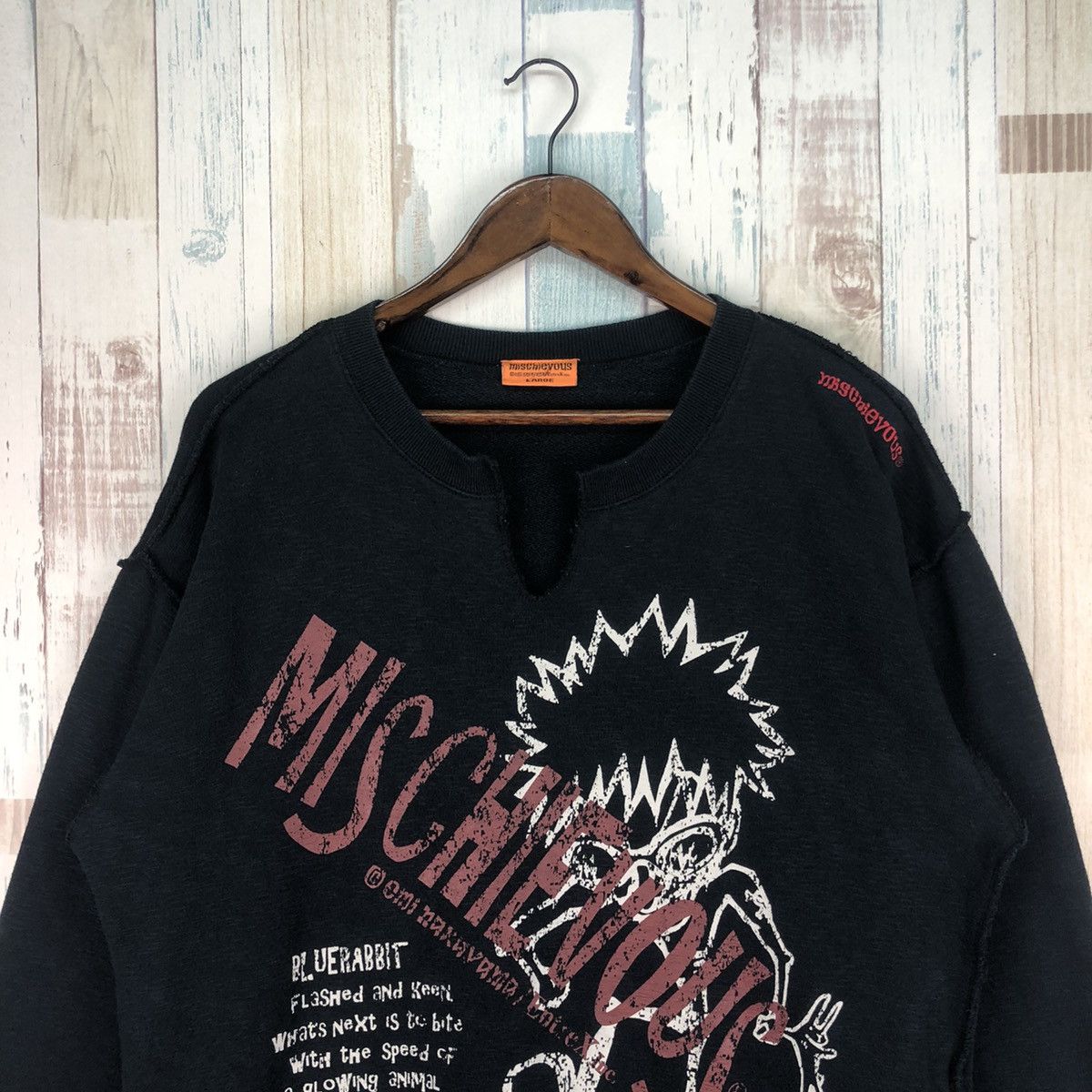 Japanese Brand RARE Vintage Mischievous Skunk Sweatshirt Size US L / EU 52-54 / 3 - 3 Thumbnail