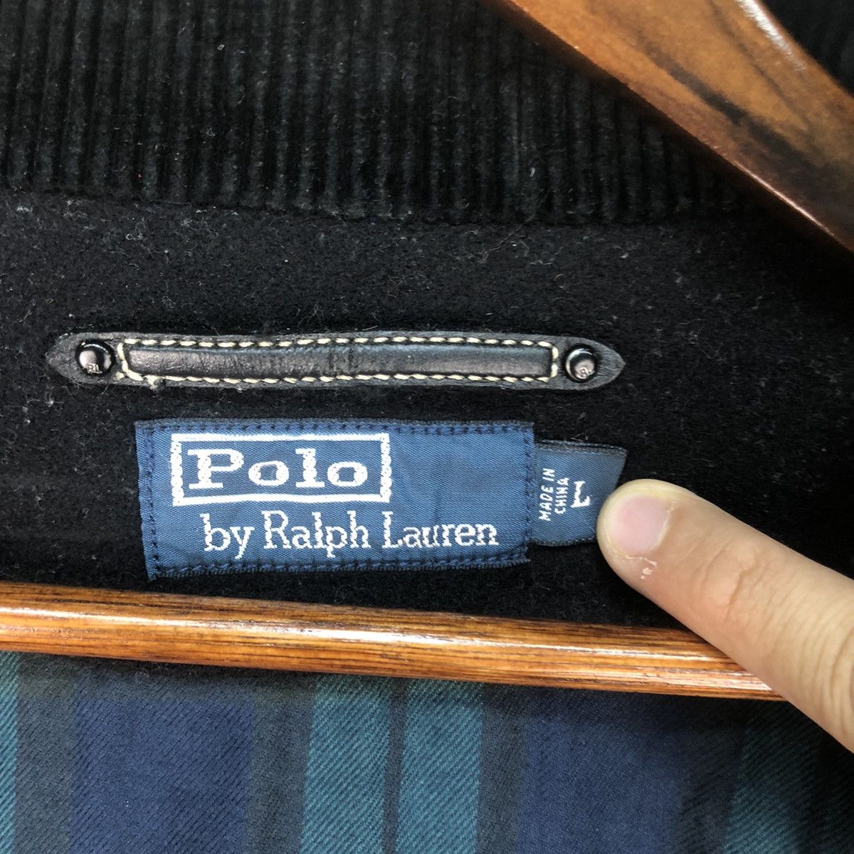 Polo Ralph Lauren Vintage 90s Polo Ralph Laurent Wool Jacket Size US L / EU 52-54 / 3 - 14 Thumbnail