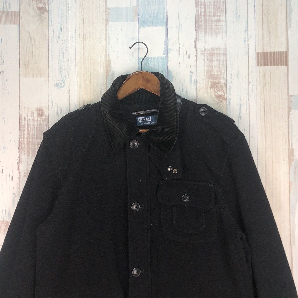 Polo Ralph Lauren Vintage 90s Polo Ralph Laurent Wool Jacket Size US L / EU 52-54 / 3 - 4 Thumbnail