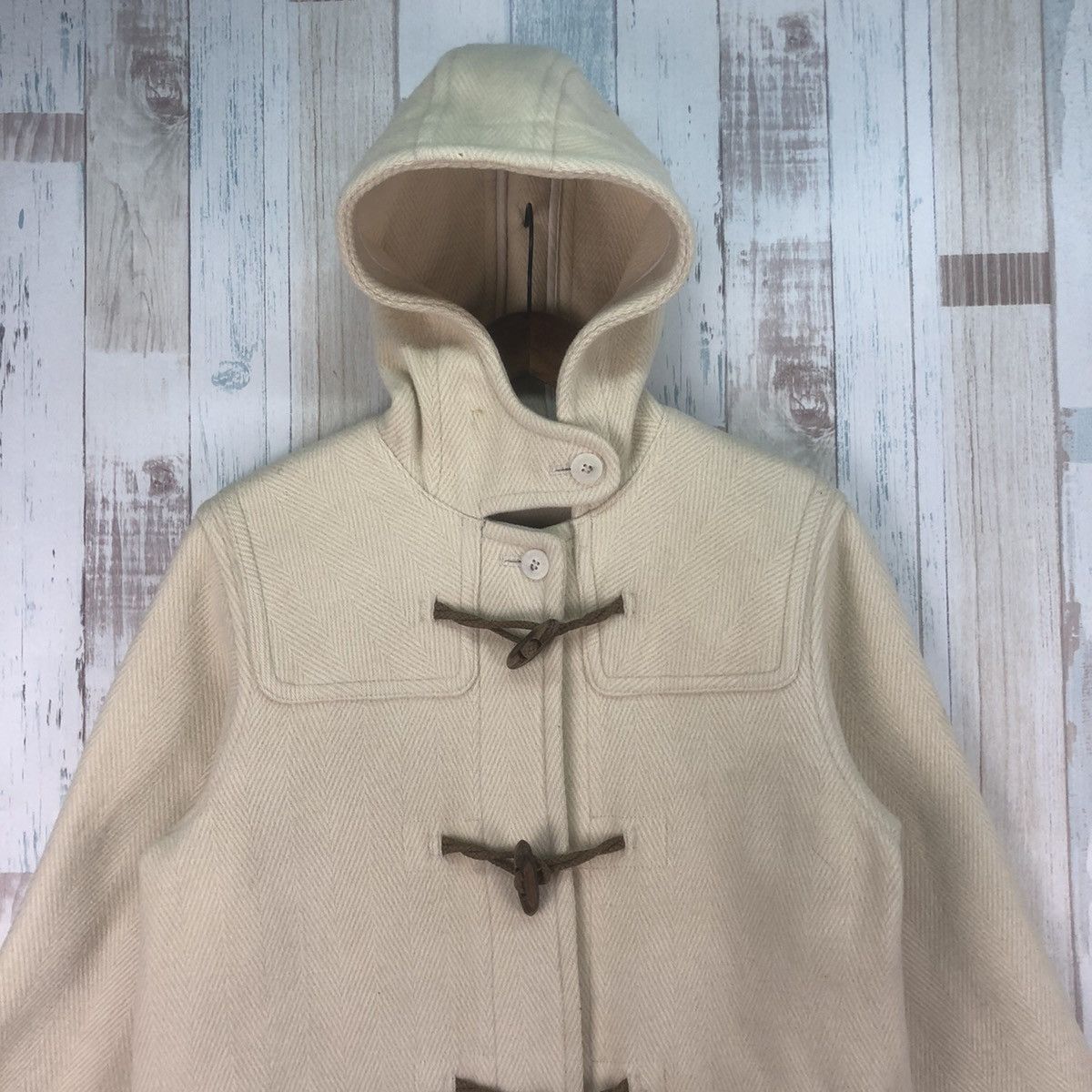 Lacoste Vintage Lacoste Wool Duffle Jacket Size US S / EU 44-46 / 1 - 3 Thumbnail