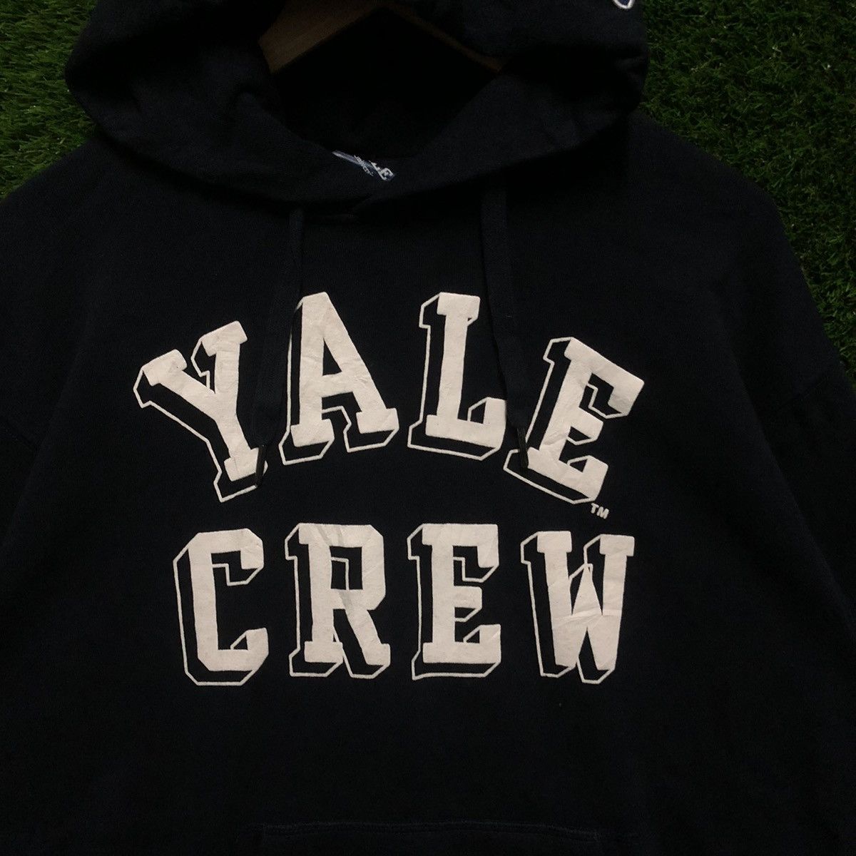 Global Work × Vintage Vintage YALE UNIVERSITY Sweatshirt Hoodie Size US S / EU 44-46 / 1 - 2 Thumbnail