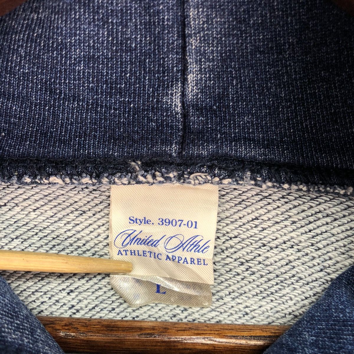Indigo Vintage California Los Angeles Indigo Hoodie Size US L / EU 52-54 / 3 - 7 Thumbnail