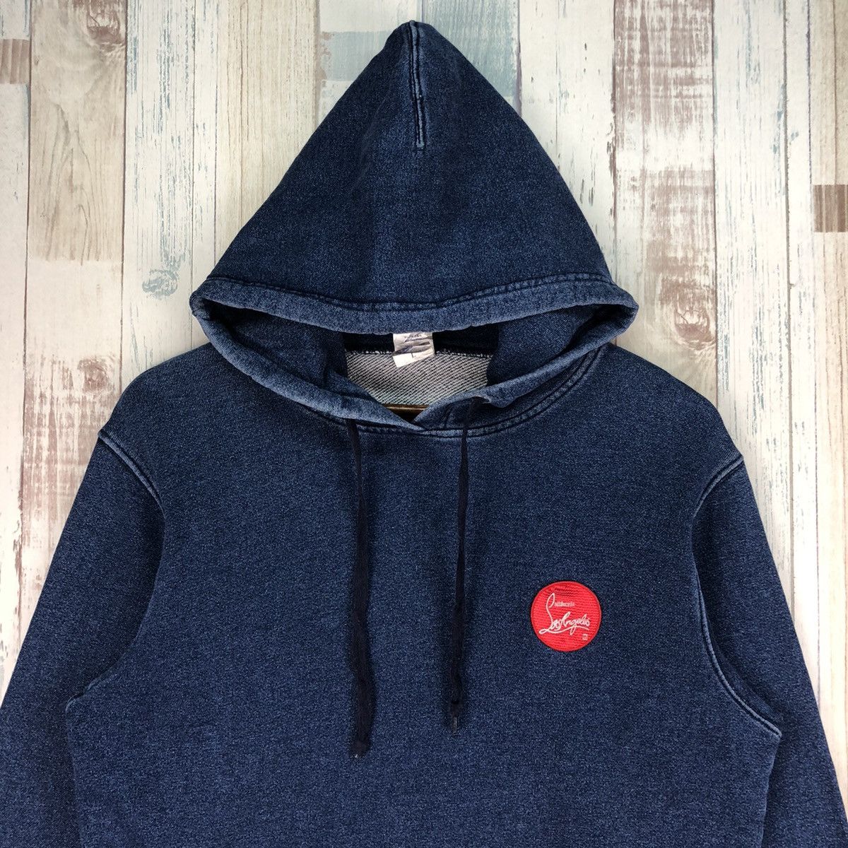 Indigo Vintage California Los Angeles Indigo Hoodie Size US L / EU 52-54 / 3 - 4 Thumbnail