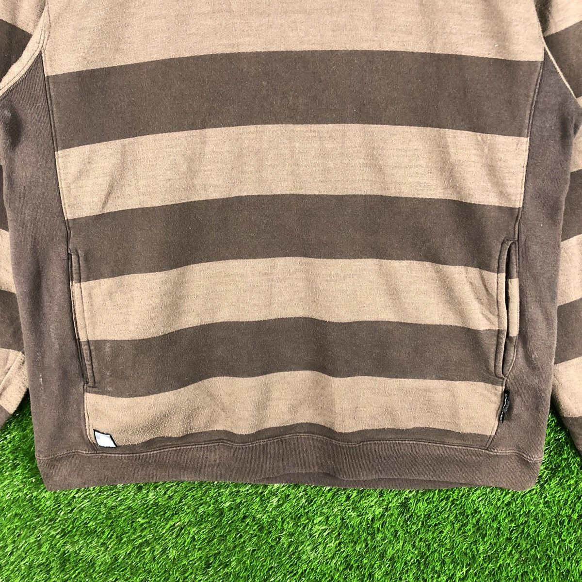 Japanese Brand Power To The People Stripe Sweatshirt Size US XL / EU 56 / 4 - 3 Thumbnail