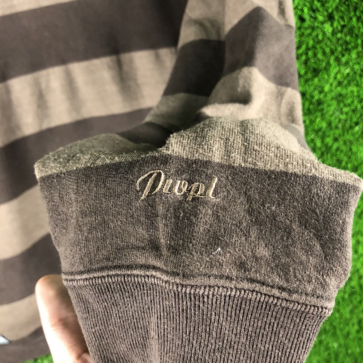 Japanese Brand Power To The People Stripe Sweatshirt Size US XL / EU 56 / 4 - 5 Thumbnail
