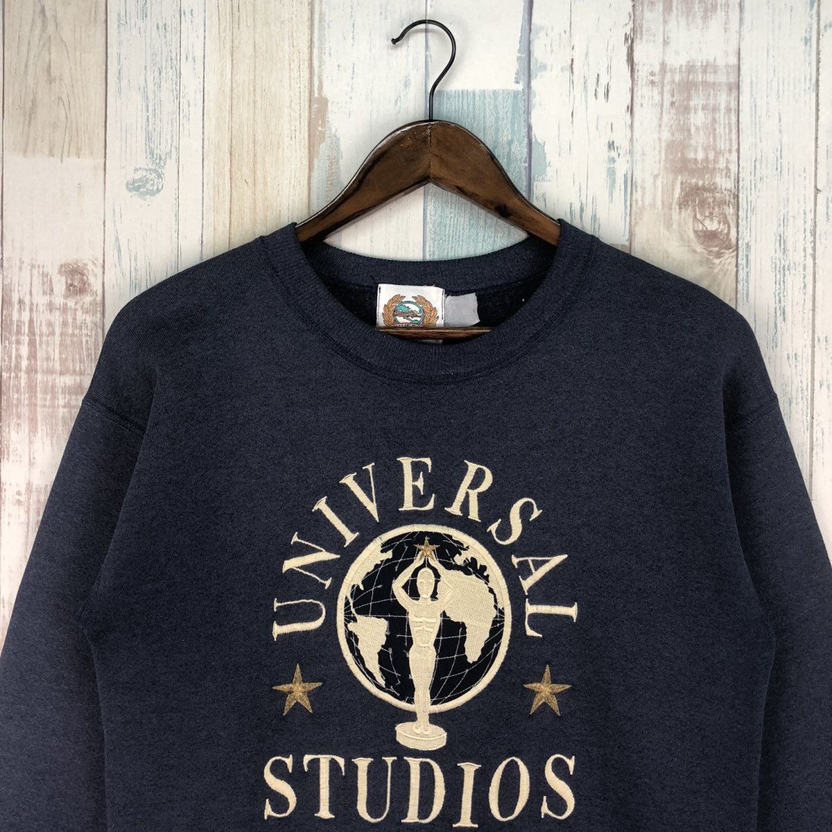 Universal Studios × Vintage Vintage 90s Universal Studios Embroidery Logo Sweatshirt Size US M / EU 48-50 / 2 - 3 Thumbnail