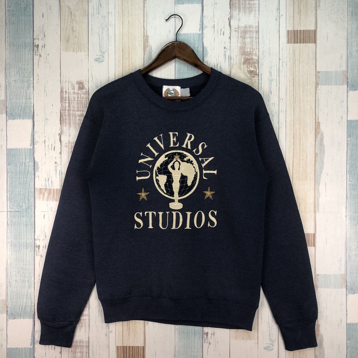 Universal Studios × Vintage Vintage 90s Universal Studios Embroidery Logo Sweatshirt Size US M / EU 48-50 / 2 - 1 Thumbnail