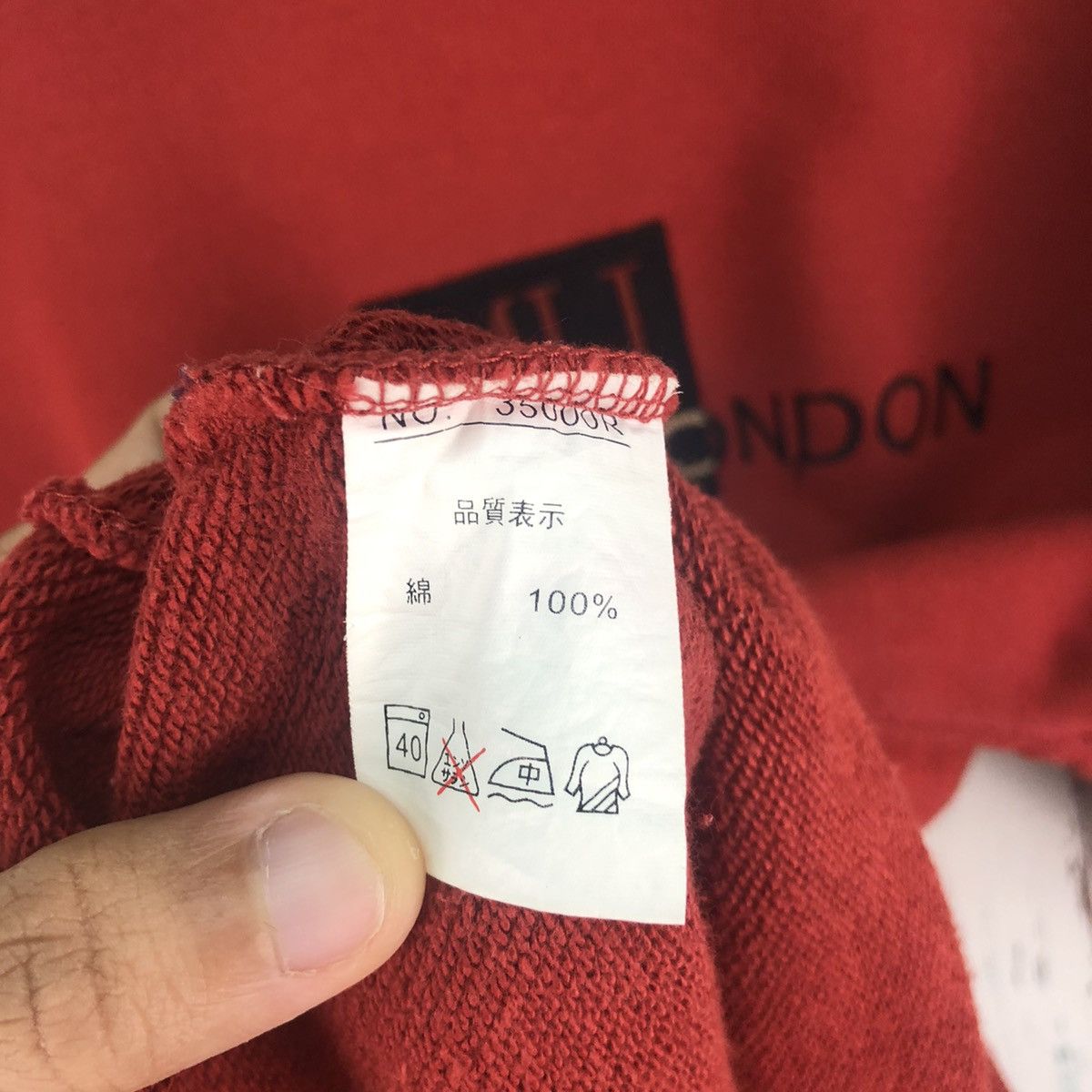 Michiko Koshino London × Vintage Vintage Michiko Koshino London Big Logo Sweatshirt Size US M / EU 48-50 / 2 - 7 Thumbnail