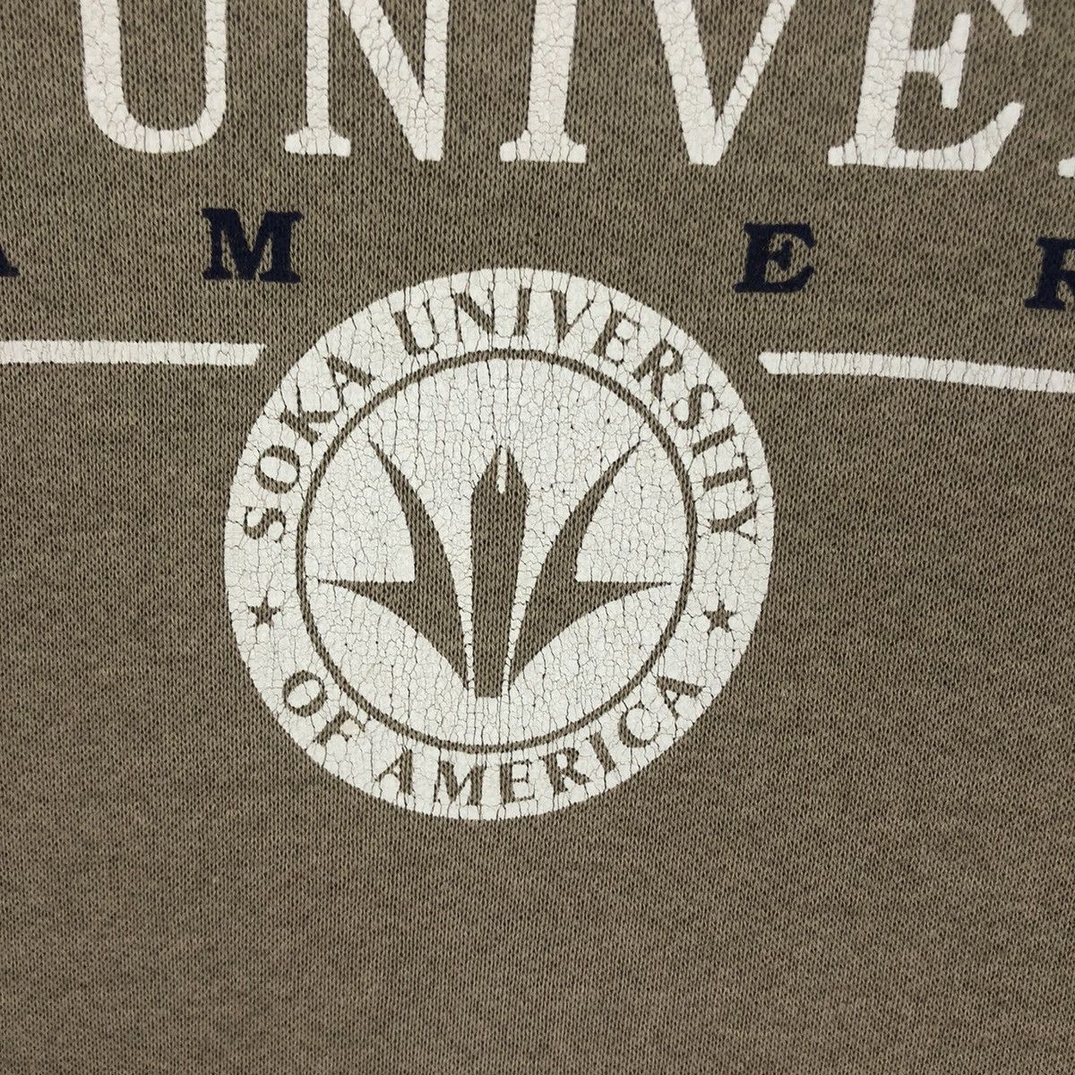 Lee Vintage SOKA University Of America Sweatshirt Crewneck Size US M / EU 48-50 / 2 - 5 Thumbnail