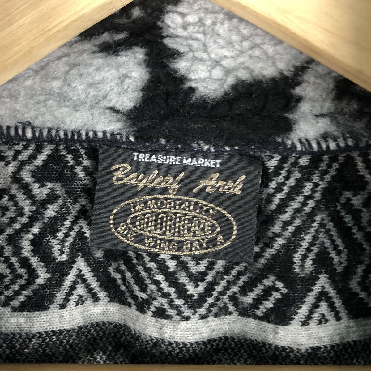 Vintage Vintage Printed Fleece Jacket Size US L / EU 52-54 / 3 - 10 Thumbnail