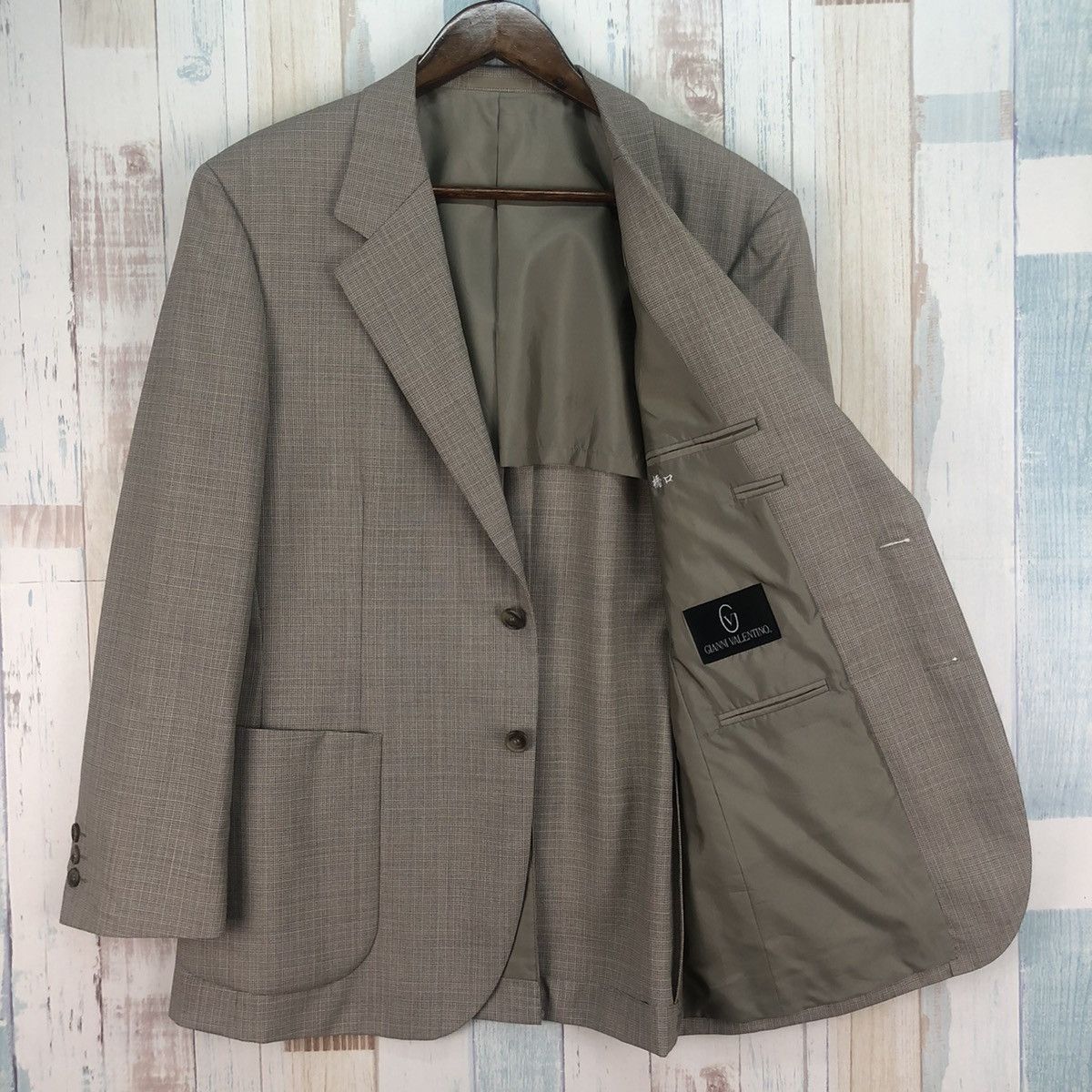 Gianni Valentino × Valentino Vintage Gianni Valentino Blazers Size US L / EU 52-54 / 3 - 3 Thumbnail