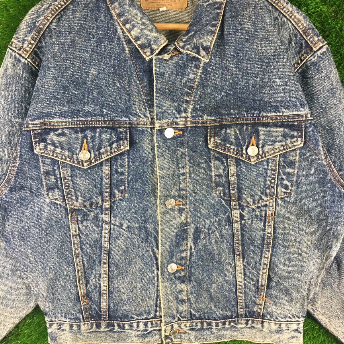 Vintage Vintage Trucker Denim Jacket Size US M / EU 48-50 / 2 - 4 Thumbnail