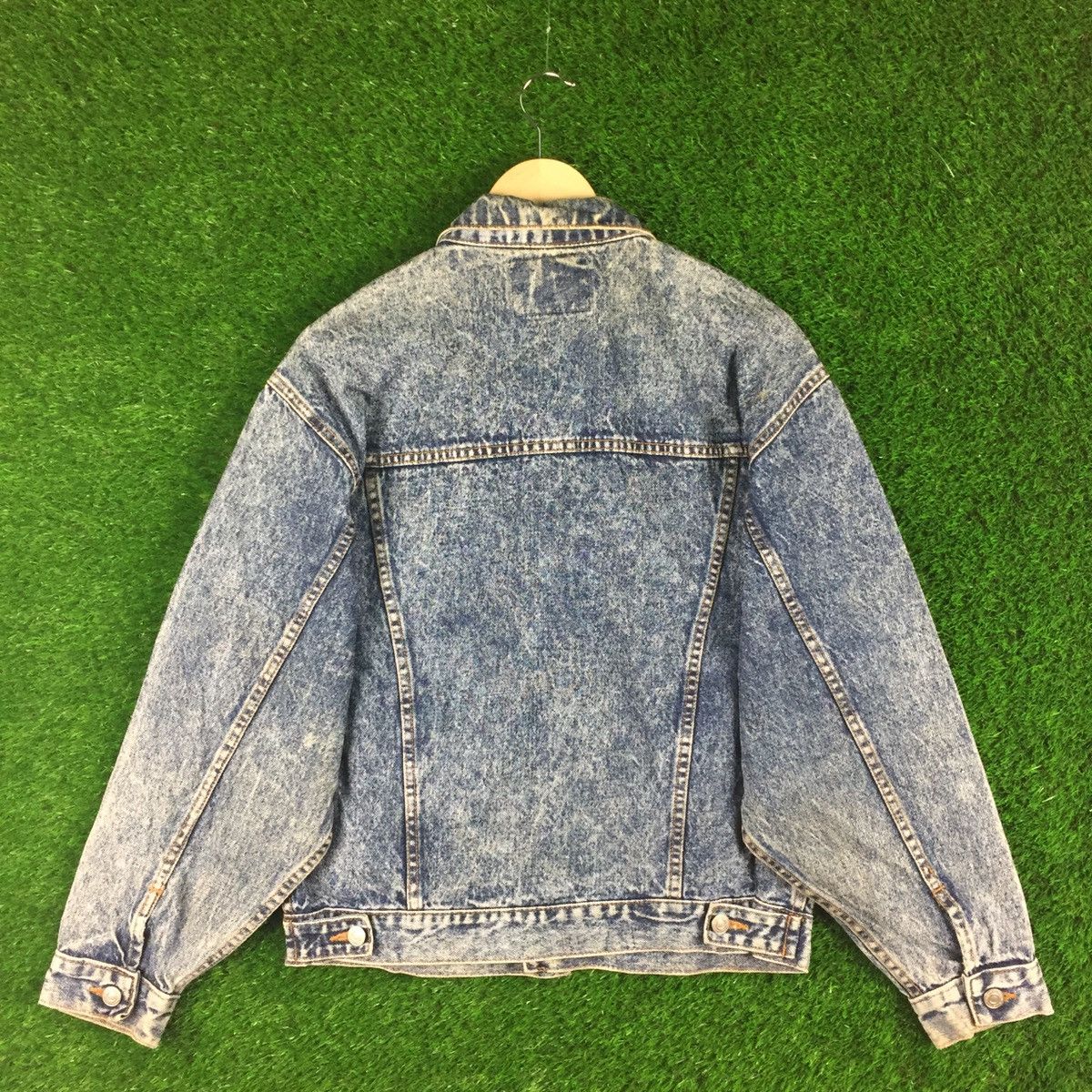 Vintage Vintage Trucker Denim Jacket Size US M / EU 48-50 / 2 - 2 Thumbnail