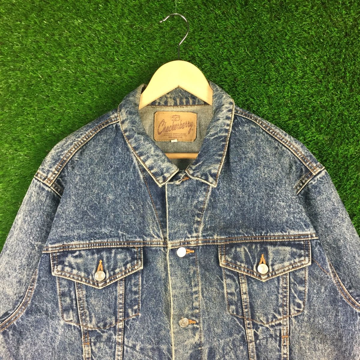 Vintage Vintage Trucker Denim Jacket Size US M / EU 48-50 / 2 - 3 Thumbnail