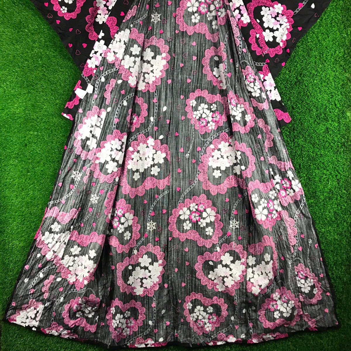 Japanese Brand 💥RARE💥Vintage Kimono Floral Japanese Traditional Size US L / EU 52-54 / 3 - 7 Thumbnail