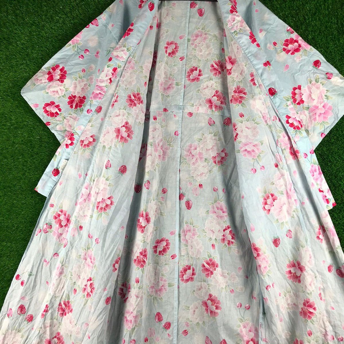 Japanese Brand 💥RARE💥Vintage Kimono Floral Japanese Traditional Size US M / EU 48-50 / 2 - 4 Thumbnail