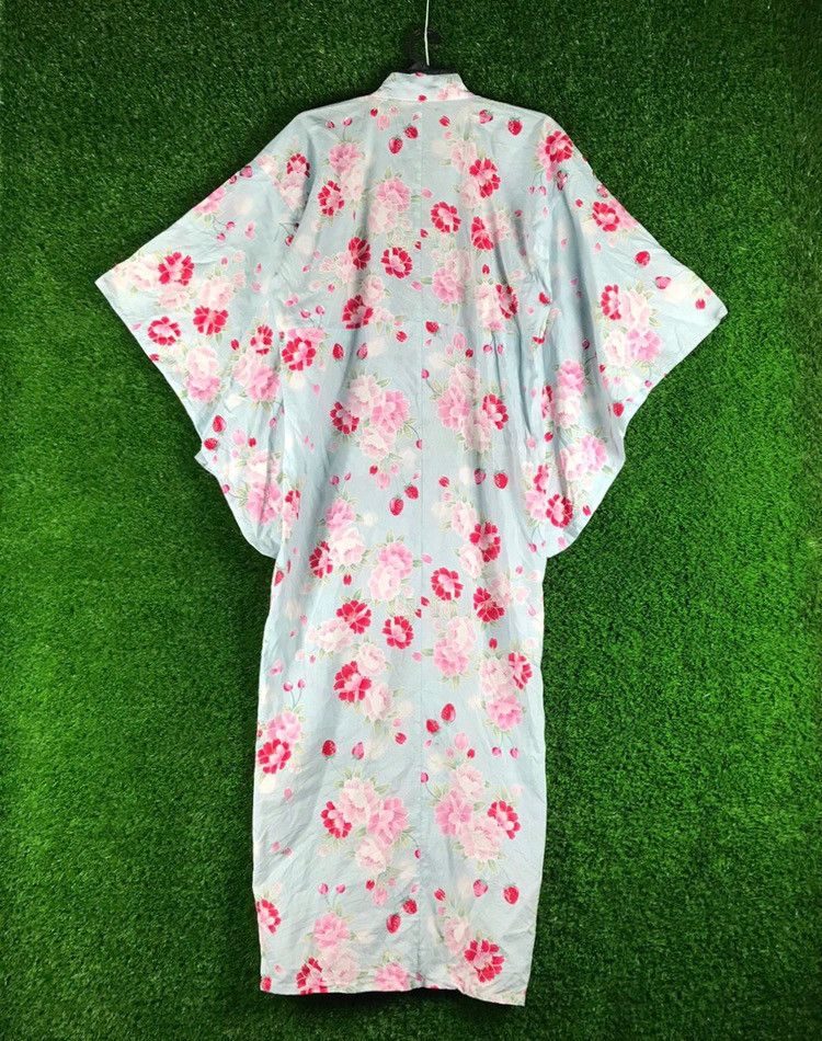 Japanese Brand 💥RARE💥Vintage Kimono Floral Japanese Traditional Size US M / EU 48-50 / 2 - 2 Thumbnail