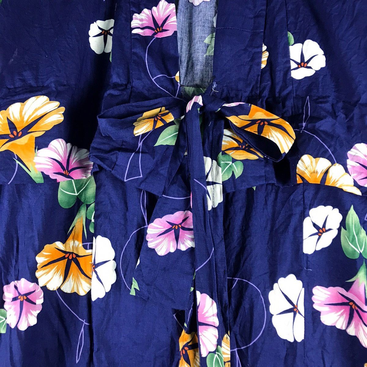 Japanese Brand 💥RARE💥Vintage Kimono Floral Japanese Traditional Size US M / EU 48-50 / 2 - 5 Thumbnail