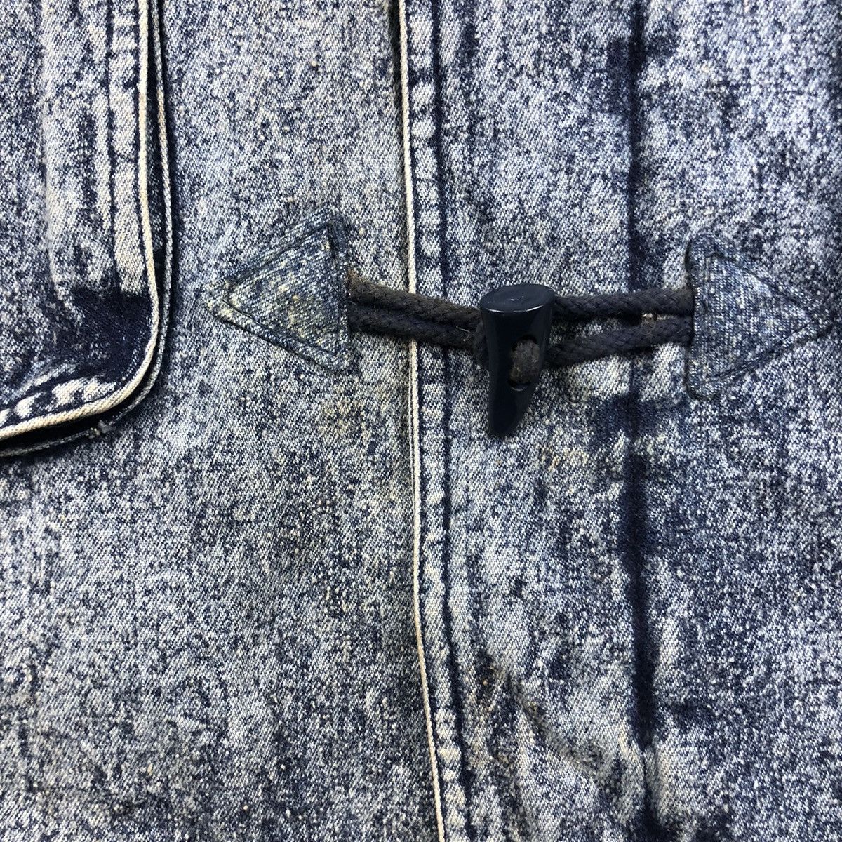 Vintage Vintage Denim Long Jacket Size US XL / EU 56 / 4 - 12 Thumbnail