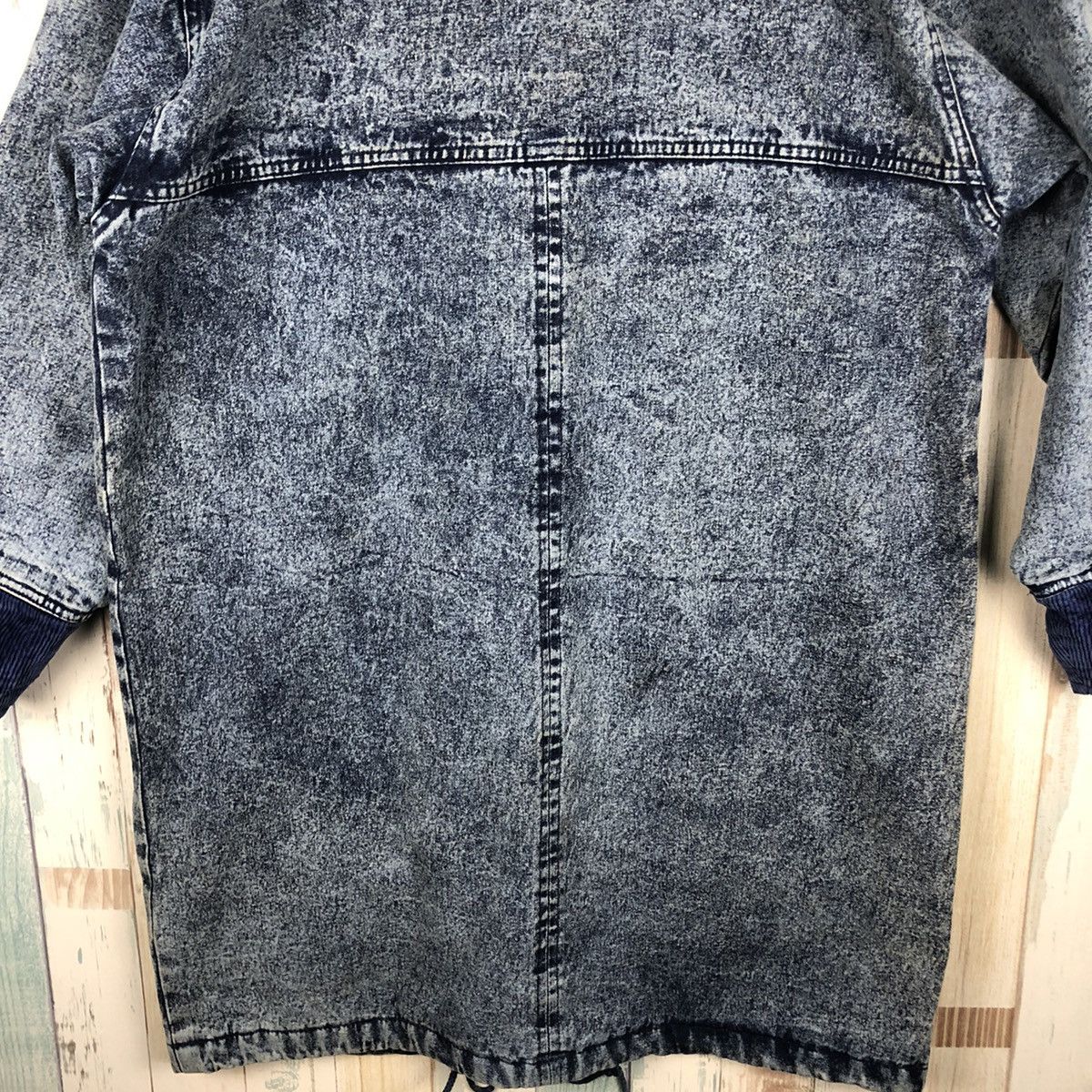 Vintage Vintage Denim Long Jacket Size US XL / EU 56 / 4 - 6 Thumbnail
