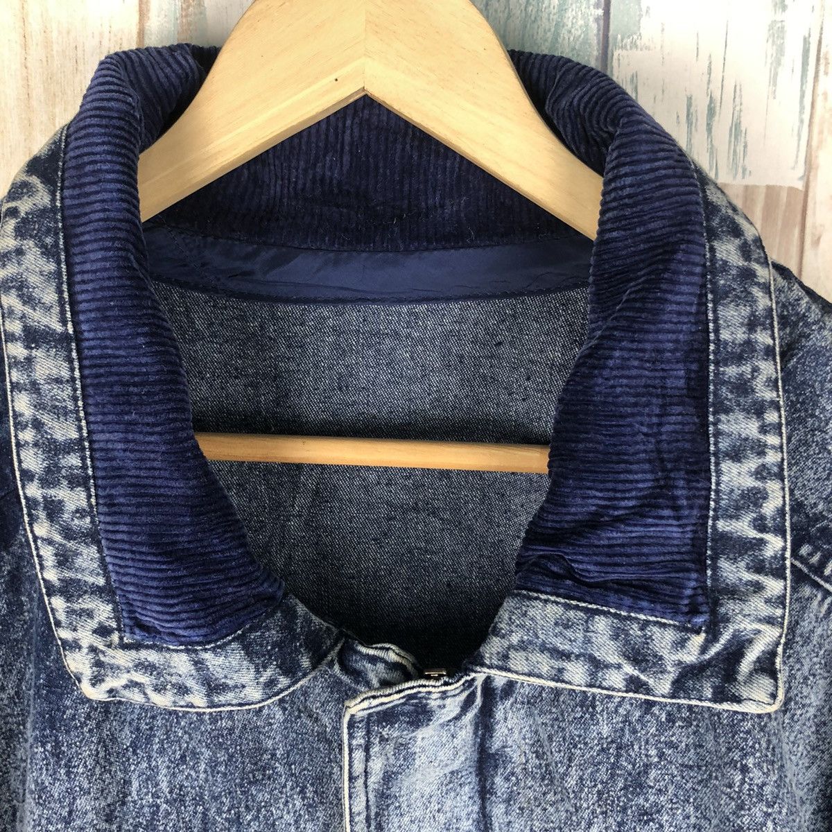 Vintage Vintage Denim Long Jacket Size US XL / EU 56 / 4 - 16 Thumbnail