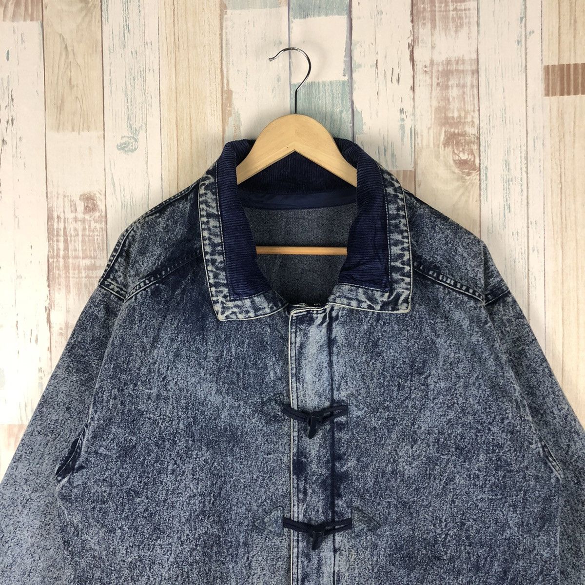 Vintage Vintage Denim Long Jacket Size US XL / EU 56 / 4 - 7 Thumbnail