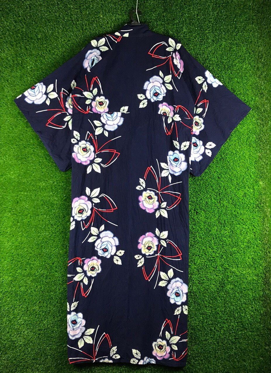 Japanese Brand 💥RARE💥Vintage Kimono Floral Japanese Traditional Size US L / EU 52-54 / 3 - 2 Thumbnail