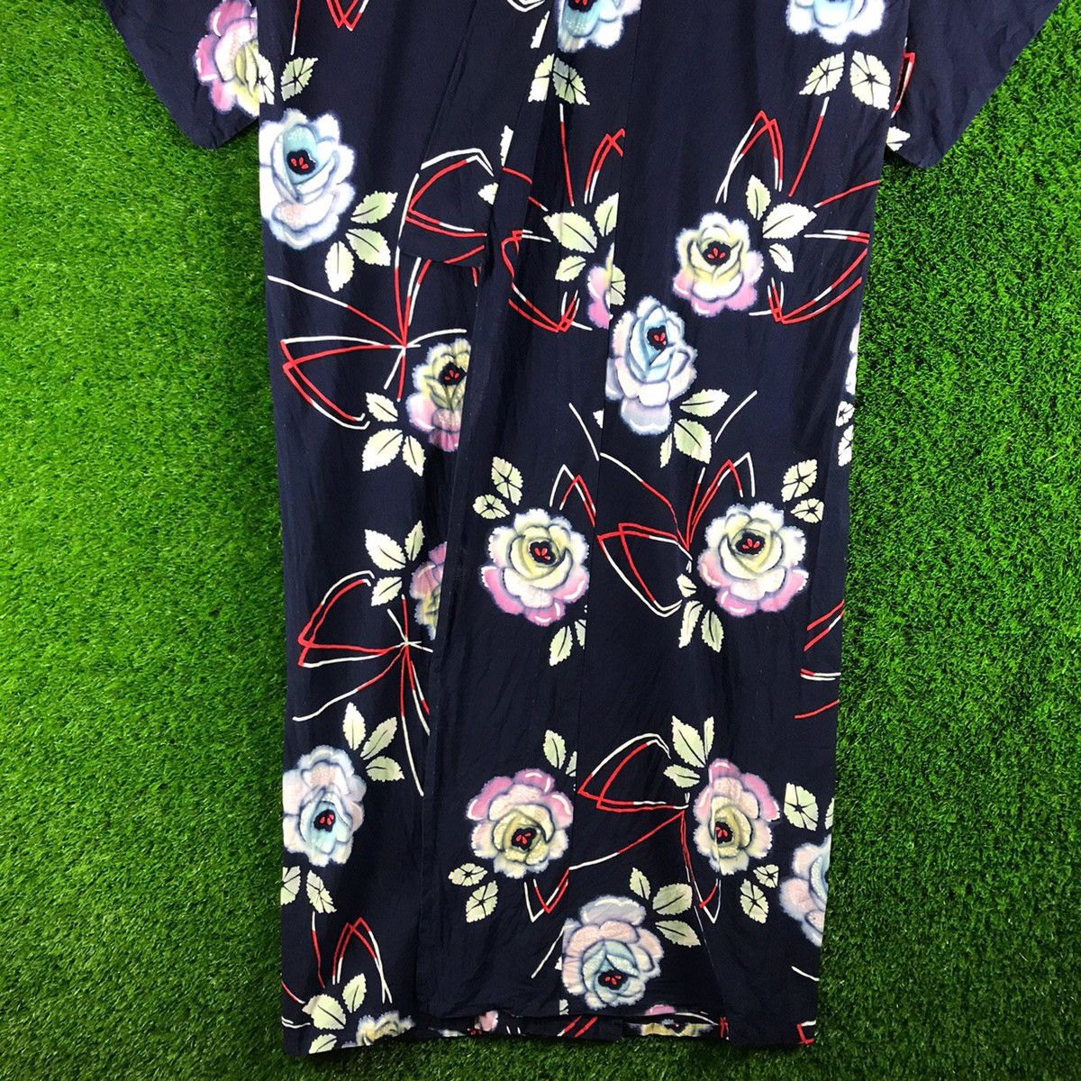 Japanese Brand 💥RARE💥Vintage Kimono Floral Japanese Traditional Size US L / EU 52-54 / 3 - 7 Thumbnail