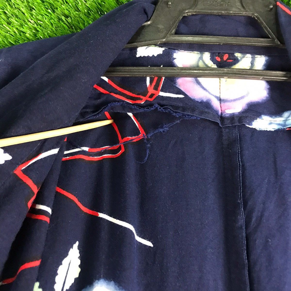Japanese Brand 💥RARE💥Vintage Kimono Floral Japanese Traditional Size US L / EU 52-54 / 3 - 9 Thumbnail