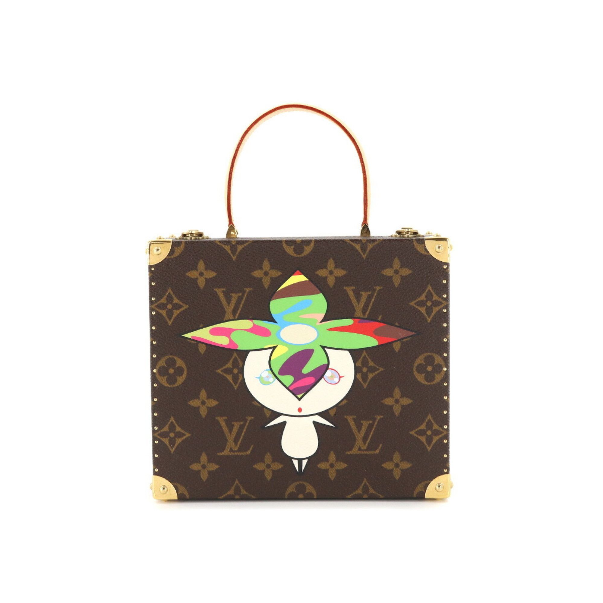 Louis Vuitton Flower Hat Man Takashi Murakami Jewelry Box Handbag